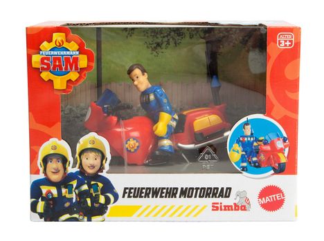 Sam Feuerwehr Motorrad mit Figur, Diverse