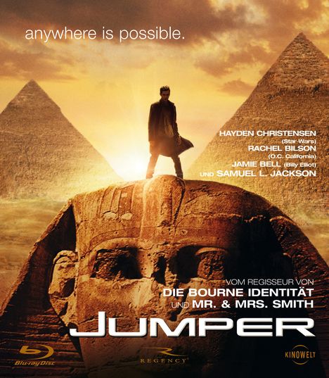 Jumper (Blu-ray), Blu-ray Disc