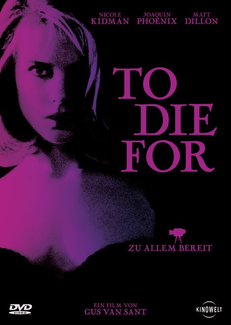 To Die For, DVD