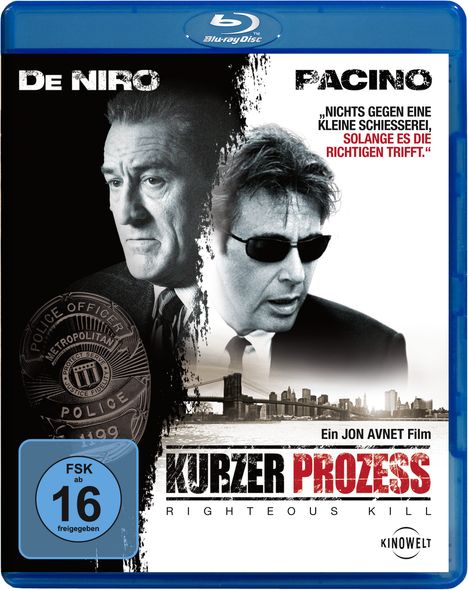 Kurzer Prozess - Righteous Kill (Blu-ray), Blu-ray Disc