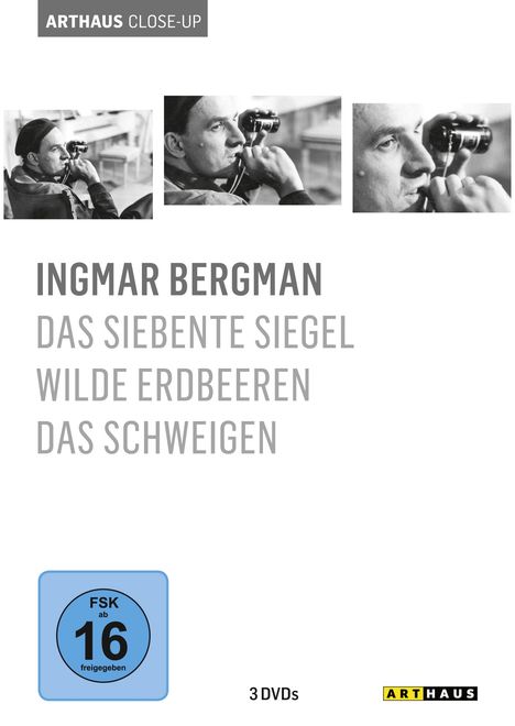 Ingmar Bergman Arthaus Close-Up, 3 DVDs