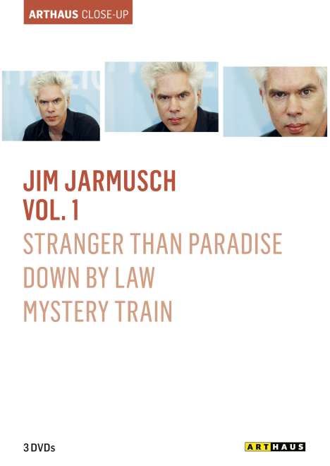 Jim Jarmusch Arthaus Close-Up Vol.1 (OmU), 3 DVDs