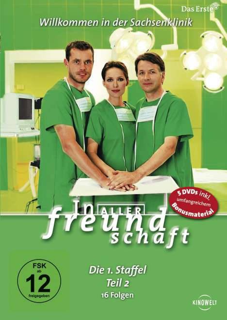 In aller Freundschaft Staffel 1 Box 2, 5 DVDs