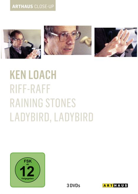 Ken Loach Arthaus Close-Up, 3 DVDs