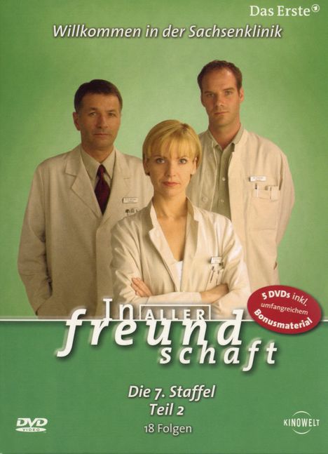 In aller Freundschaft Staffel 7 Box 2, 5 DVDs