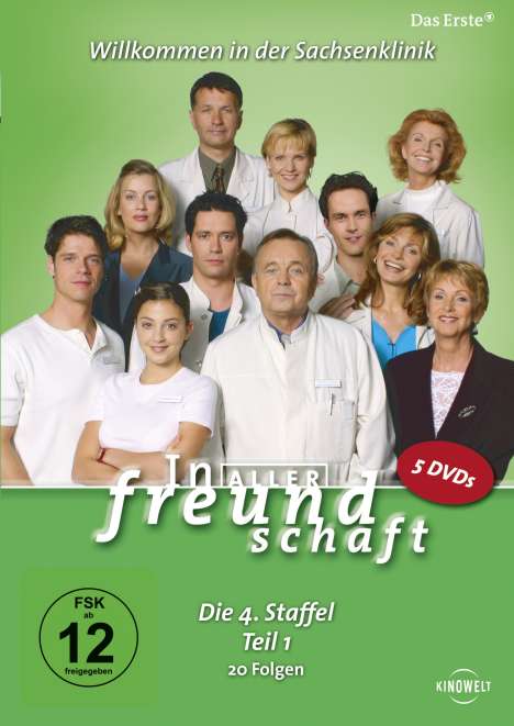 In aller Freundschaft Staffel 4 Box 1, 5 DVDs