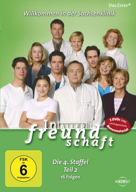 In aller Freundschaft Staffel 4 Box 2, 5 DVDs