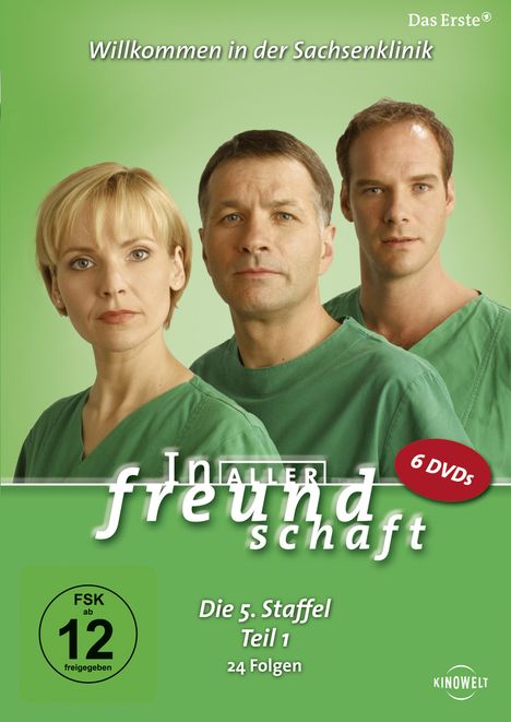 In aller Freundschaft Staffel 5 Box 1, 6 DVDs