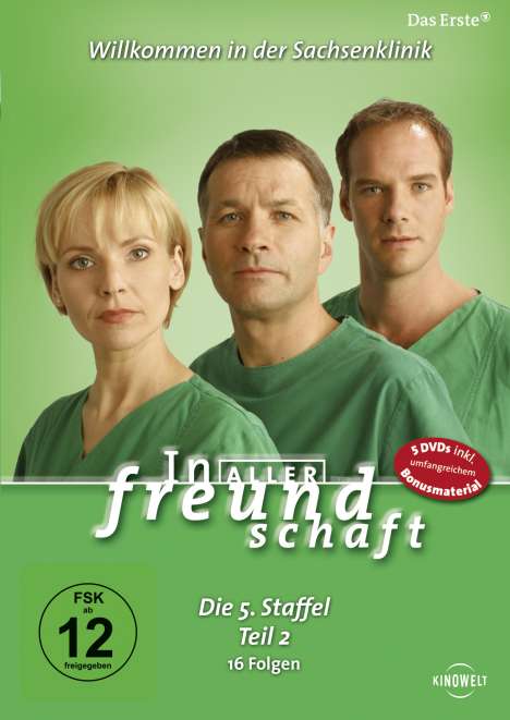 In aller Freundschaft Staffel 5 Box 2, 5 DVDs