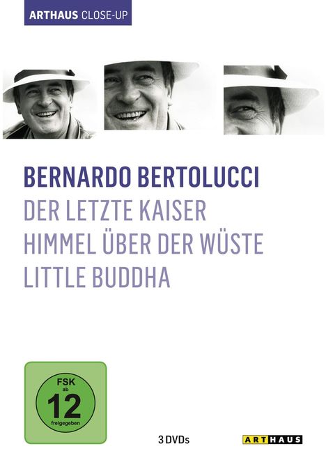 Bernardo Bertolucci Arthaus Close-Up, 3 DVDs