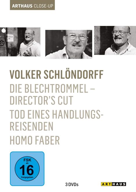 Volker Schlöndorff Arthaus Close-Up, 3 DVDs