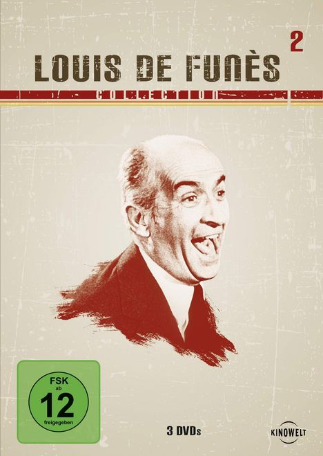 Louis de Funes Collection 2, 3 DVDs