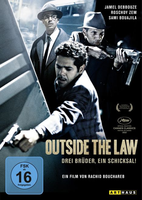 Outside The Law, DVD