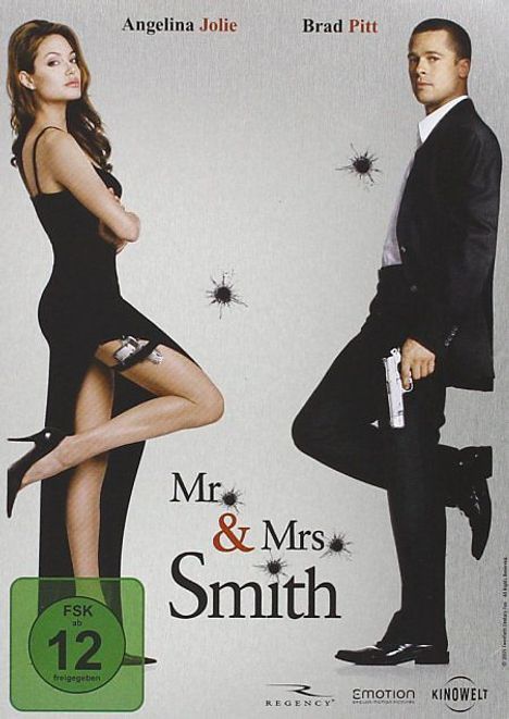 Mr. &amp; Mrs. Smith (Steelbook), DVD