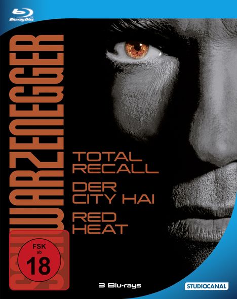 Schwarzenegger Steel Edition (Blu-ray im Steelbook), 3 Blu-ray Discs