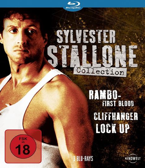 Sylvester Stallone Collection (Blu-ray), 3 Blu-ray Discs