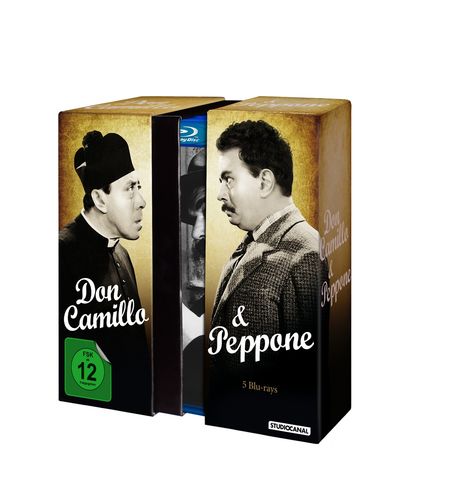 Don Camillo und Peppone (Gesamtausgabe) (Blu-ray), 5 Blu-ray Discs