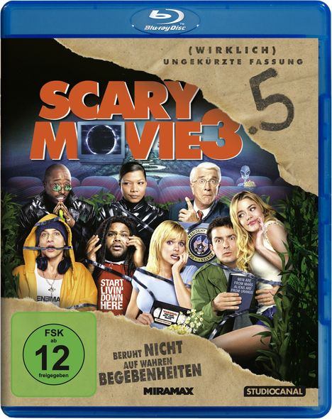 Scary Movie 3,5 (Blu-ray), Blu-ray Disc