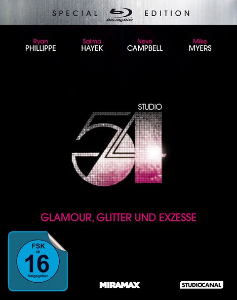 Studio 54 (Blu-ray), Blu-ray Disc