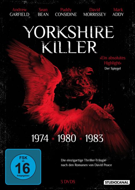 Yorkshire Killer (auch: Red Riding Trilogy), 3 DVDs