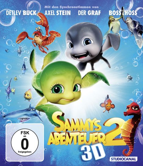 Sammys Abenteuer 2 (3D Blu-ray), Blu-ray Disc