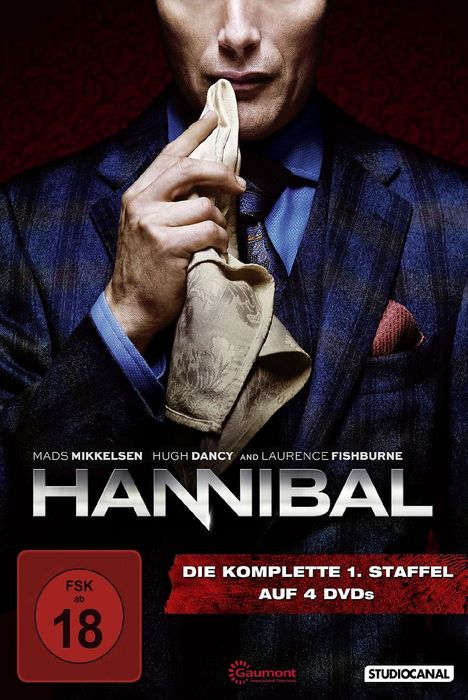 Hannibal Staffel 1, 4 DVDs