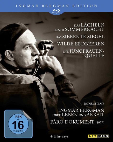 Ingmar Bergman Edition 1 (Blu-ray), 4 Blu-ray Discs