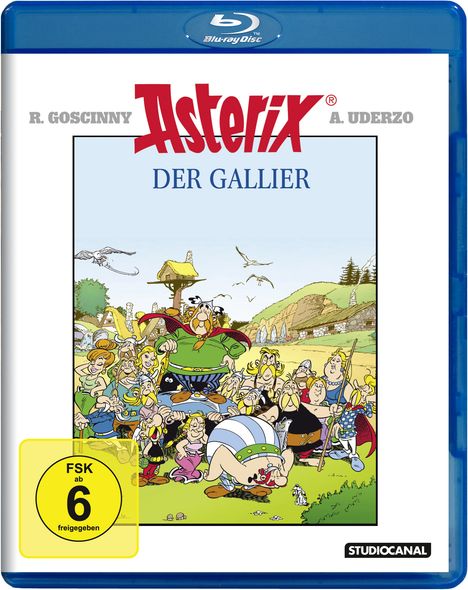 Asterix der Gallier (Blu-ray), Blu-ray Disc