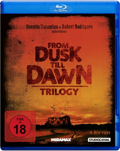 From Dusk Till Dawn (Trilogy) (Blu-ray), 3 Blu-ray Discs