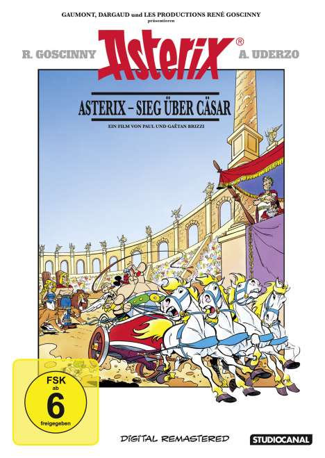 Asterix - Sieg über Cäsar, DVD