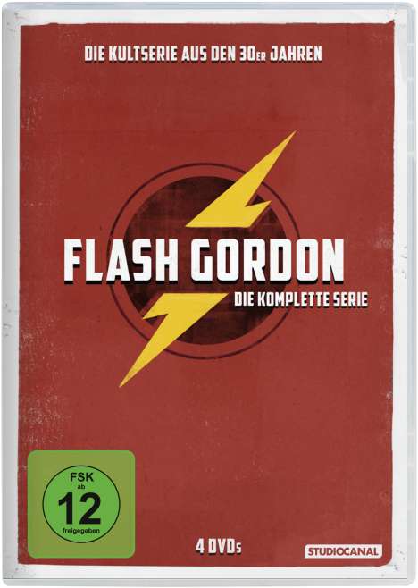Flash Gordon (Komplette Serie), DVD