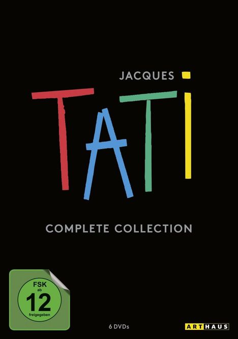 Jacques Tati Complete Collection, 6 DVDs