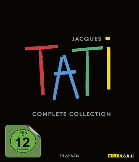 Jacques Tati Complete Collection (Blu-ray), 7 Blu-ray Discs
