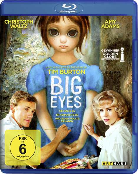 Big Eyes (Blu-ray), Blu-ray Disc