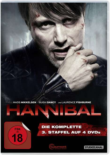 Hannibal Staffel 3, 4 DVDs
