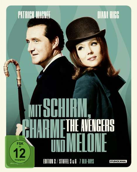 Mit Schirm, Charme und Melone Edition 2: Staffel 5 &amp; 6 (Blu-ray), 7 Blu-ray Discs