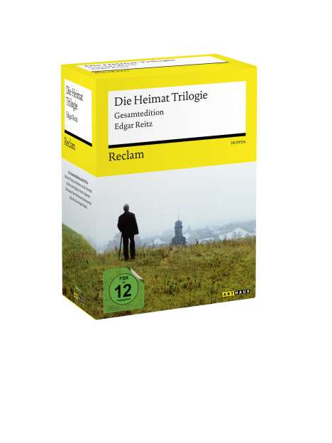 Heimat 1-3 (Gesamtausgabe incl. "Drehort Heimat") (Reclam Sonderausgabe), 18 DVDs
