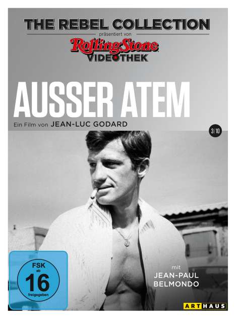 Ausser Atem (The Rebel Collection), DVD