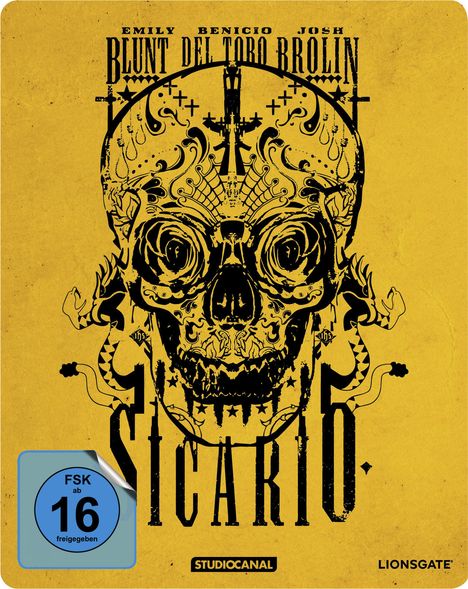Sicario (Blu-ray im Steelbook), Blu-ray Disc