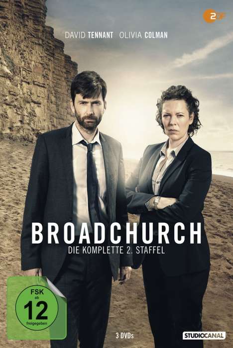 Broadchurch Staffel 2, 3 DVDs