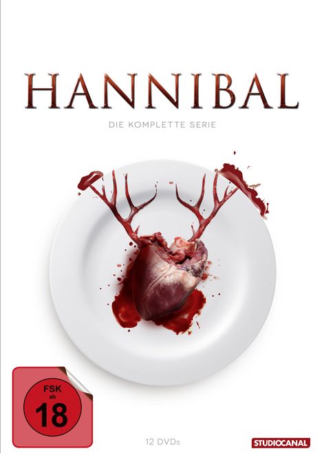 Hannibal (Komplette Serie), 12 DVDs