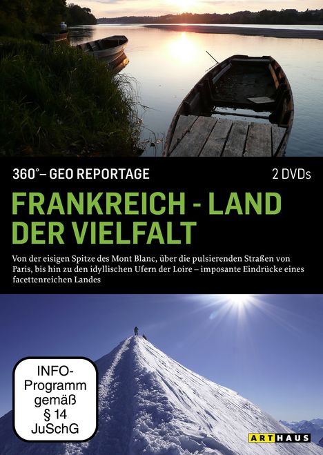 360° Geo-Reportage: Frankreich - Land der Vielfalt, DVD