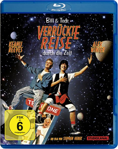 Bill &amp; Teds verrückte Reise durch die Zeit (Blu-ray), Blu-ray Disc