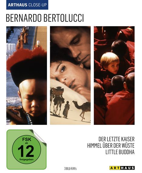 Bernardo Bertolucci Arthaus Close-Up (Blu-ray), 3 Blu-ray Discs