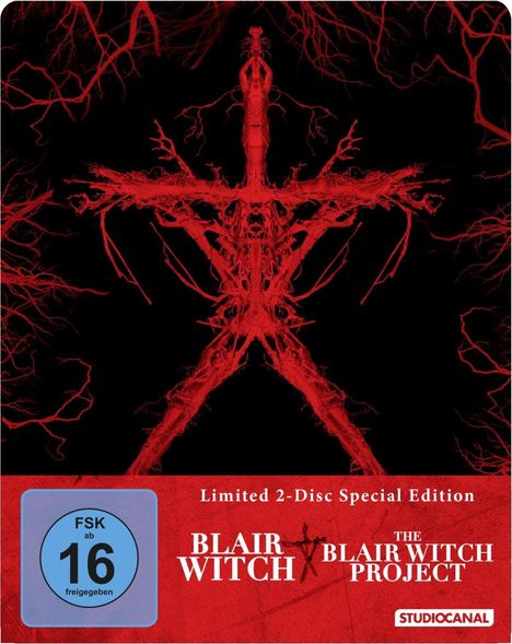 Blair Witch / Blair Witch Project (Blu-ray im Steelbook), 2 Blu-ray Discs