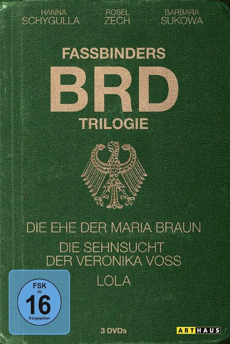 Fassbinders BRD-Trilogie, 3 DVDs