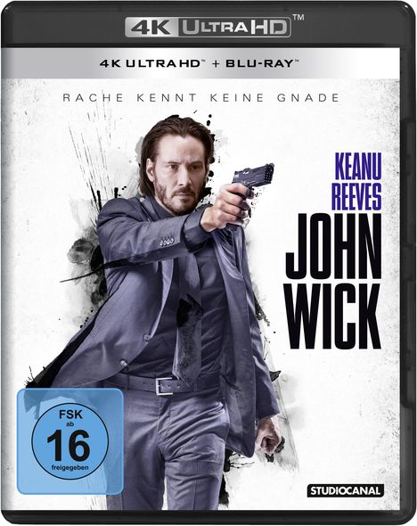 John Wick (Ultra HD Blu-ray &amp; Blu-ray), 1 Ultra HD Blu-ray und 1 Blu-ray Disc