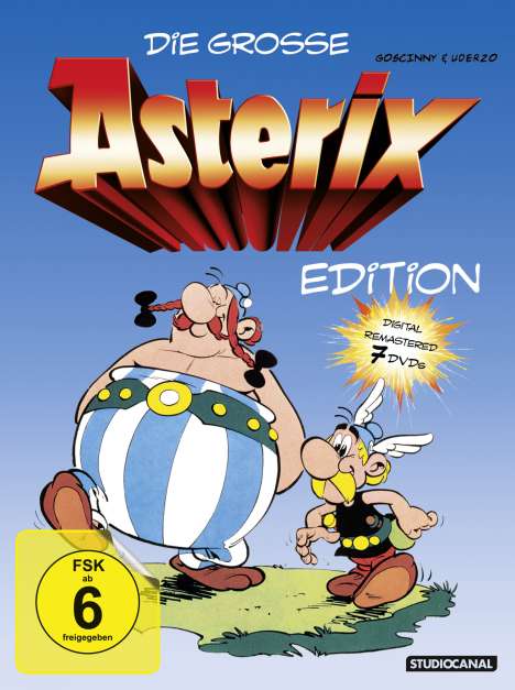 Asterix - Die grosse Edition, 7 DVDs