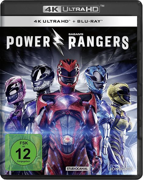 Power Rangers (2017) (Ultra HD Blu-ray &amp; Blu-ray), 1 Ultra HD Blu-ray und 1 Blu-ray Disc