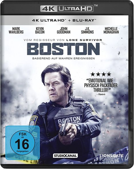 Boston (Ultra HD Blu-ray &amp; Blu-ray), 1 Ultra HD Blu-ray und 1 Blu-ray Disc